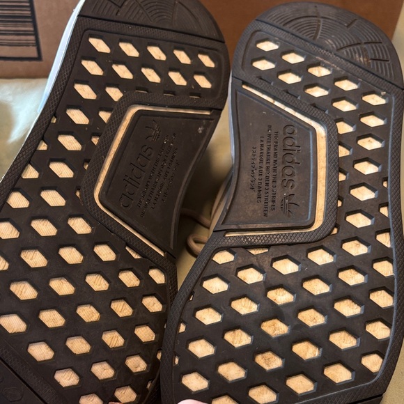 Adidas Taupe Sneakers with Iridescent Details - Picture 5 of 5